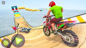 Crazy Bike Stunt Driving Games screenshot 1