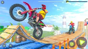 Crazy Bike Stunt Driving Games screenshot 3