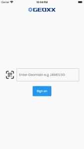GEOXX AUTHENTICATOR APP screenshot 0