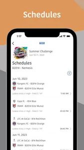 Fullerton Rangers Tournaments screenshot 2