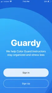 Guardy - for Guard Instructors screenshot 0