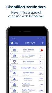 Birthday AI Reminders & Cards screenshot 2