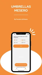 Umbrellas Mesero screenshot 1