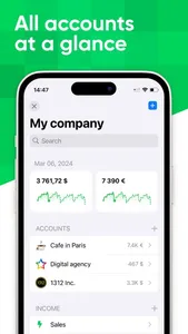 Webasyst Cash Flow & Forecast screenshot 1