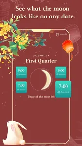 Moon Phase-Moon Calendar S screenshot 1