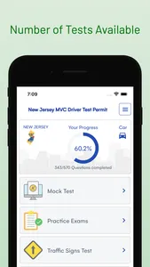 NJ MVC Driver Test Permit screenshot 2