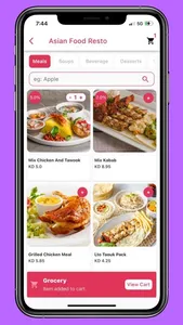 Uniweb Restaurant App screenshot 2