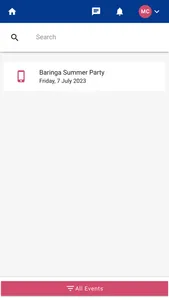 Baringa Events screenshot 0