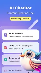 Tweety AI Writer: Content Bot screenshot 0