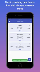 Kitchen Multi Timer screenshot 3