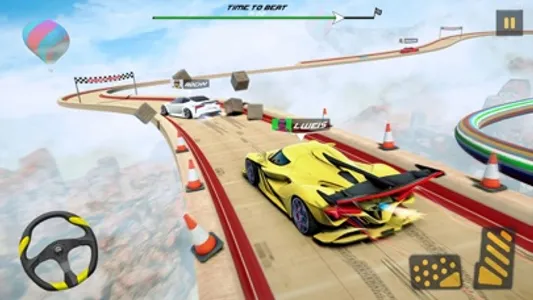 Mega Stunt Car Racing 3D Game screenshot 0