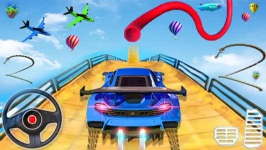 Mega Stunt Car Racing 3D Game screenshot 3