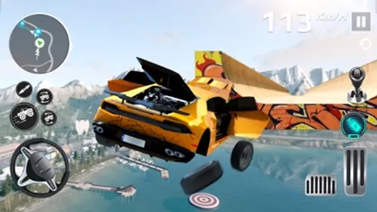 Mega Stunt Car Racing 3D Game screenshot 4