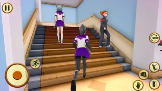 Anime Girl High School Life 3D screenshot 1