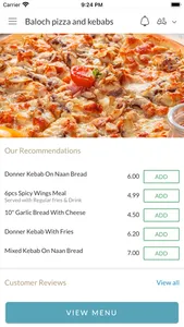 Baloch pizza and kebabs screenshot 1