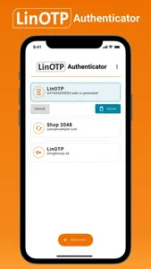 LinOTP Authenticator screenshot 4