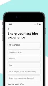 Last Bite - foodie diary screenshot 4