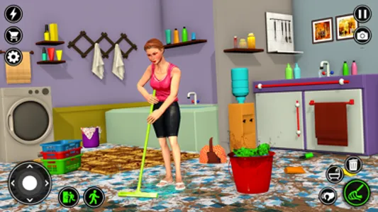 Working Mother Baby Simulator screenshot 2