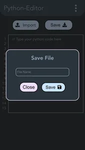 Python Editor - .py Editor screenshot 2