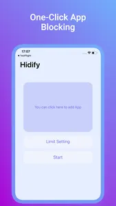 Hidify-Control Screentime screenshot 0
