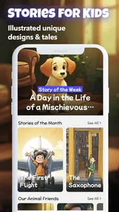 Illustrated Stories for Kids screenshot 0