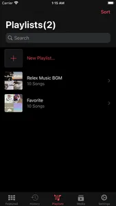 Muda - Powerful music player screenshot 1