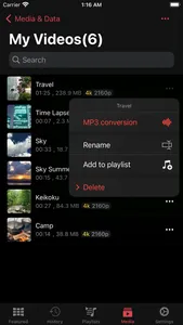 Muda - Powerful music player screenshot 2