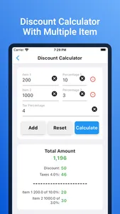 Percentage Calculators screenshot 2