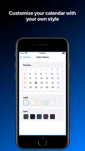 Basic Calendar screenshot 3