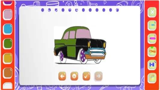 cars coloring and stickers screenshot 1