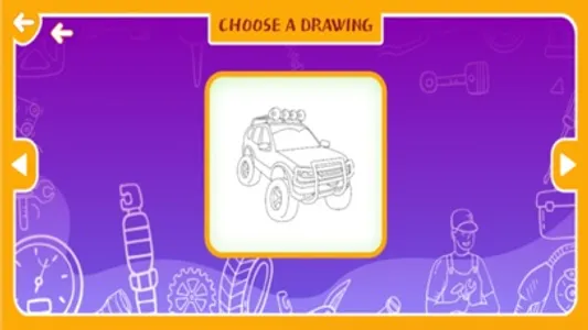 cars coloring and stickers screenshot 2