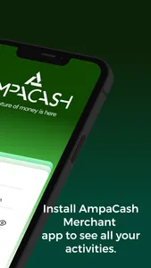 AmpaCash Merchant App screenshot 1