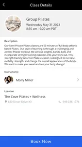 The Cove Pilates and Wellness screenshot 2