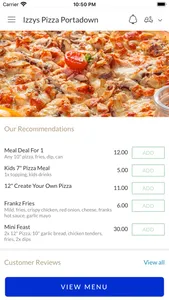 Izzys Pizza Portadown screenshot 1