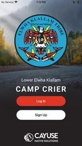 Lower Elwha Camp Crier screenshot 0