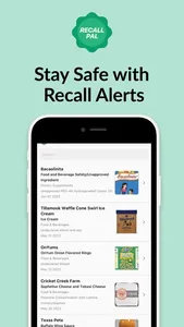 Recall Pal: Food Safety Alerts screenshot 0