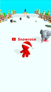 Snow Race 3D™: Fun Xmas Racing screenshot 5