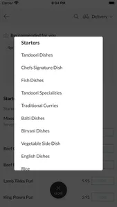 Saffron Indian Restaurant, screenshot 1