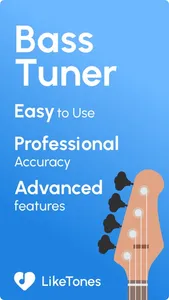 Bass Tuner - LikeTones screenshot 0