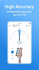 Bass Tuner - LikeTones screenshot 2