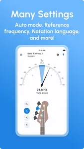 Bass Tuner - LikeTones screenshot 3