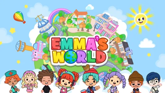 Emma's World - Town & Family screenshot 0