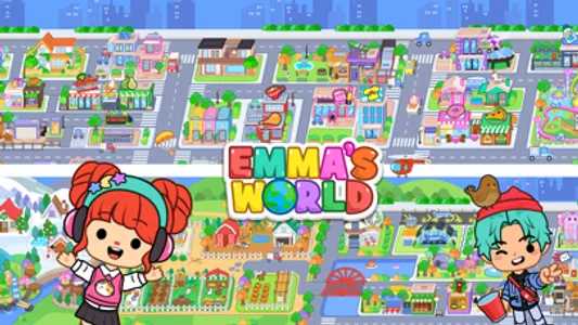 Emma's World - Town & Family screenshot 2