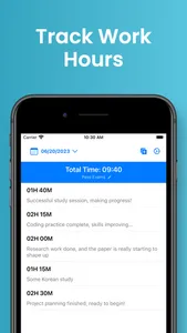 Hours: Track Study screenshot 0