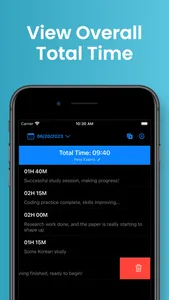 Hours: Track Study screenshot 2