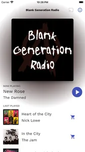 Blank Generation Radio screenshot 0