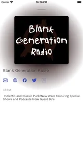 Blank Generation Radio screenshot 2