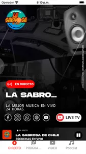 Radio La Sabrosa De Chile screenshot 1