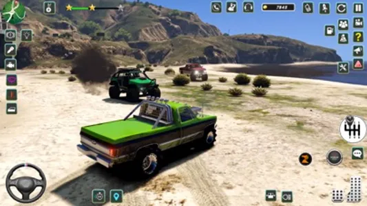 Mud Truck Offroad Driving Game screenshot 3