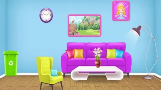 Doll Home: ASMR Cleaning Games screenshot 2